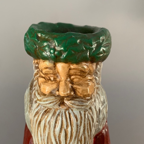 🎄🎄🎄Holiday Santa and Mrs. Claus Candle Holders - Picture 3 of 11